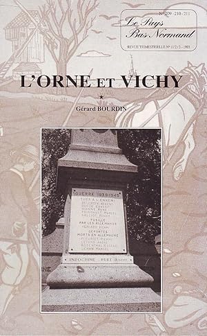 L'Orne et Vichy N°209-210-211