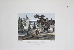 A Single Original Miniature Antique Hand Coloured Aquatint Engraving By J Hassell Illustrating Ab...