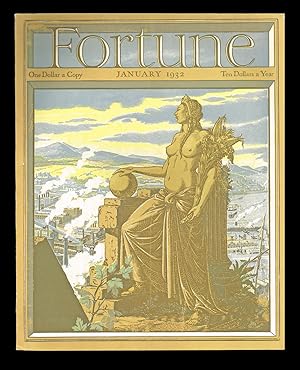 Fortune Magazine : Vol. V, No. 1 - January 1932 (New York City Artwork by Zdzislaw Czermanski, Al...