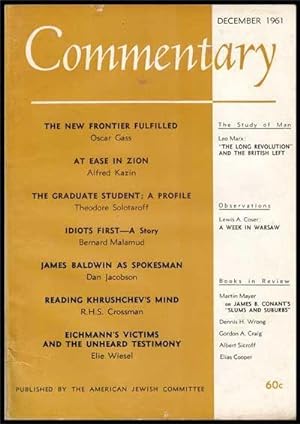 Commentary: Vol. 32, No. 6 (December 1961)