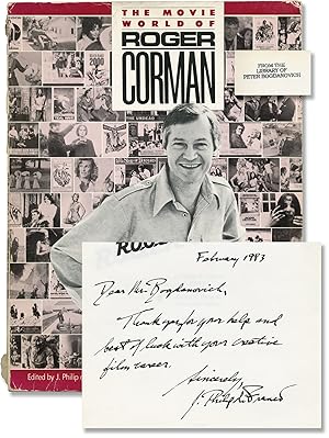 The Movie World of Roger Corman (First softcover edition, inscribed by the author to Peter Bogdan...