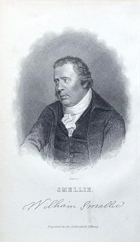 WILLIAM SMELLIE antique portrait print 1838