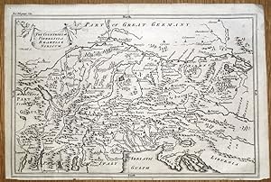 Antique Map AUSTRIA, SLOVENIA, CROATIA, VINDELICIA, NORICUM etc. original c1760
