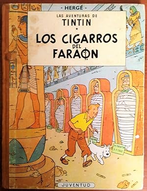 Tintin Foreign Language Book in Spanish from Spain: Cigars of the Pharaoh (Los Cigarros del Farao...