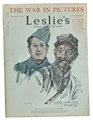 Leslie's Illustrated Weekly Newspaper: The War in Pictures (February 23, 1918)