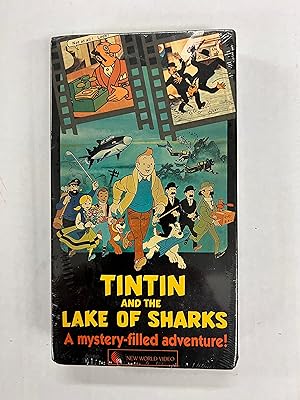 VHS TAPE (NOT a Book): Tintin Film - Tintin and the Lake of Sharks