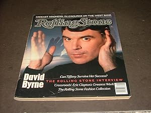 Rolling Stone #524 April 21, 1988 David Byrne Cvr, Eric Clapton Crossroads