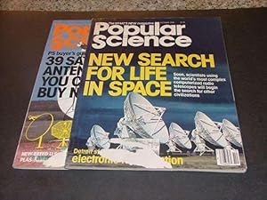 2 Issues Popular Science Oct, Dec '84 New Search For Life In Space
