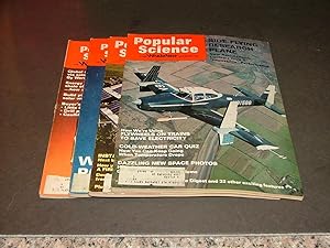 4 Iss Popular Science Feb-March,Jul,Sep 1974 Space Photos, Solar Heating