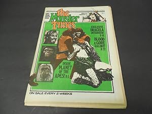 The Monster Times #11 June 14 1972 Dracula Interview!