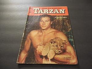Tarzan #22 July 1951 Golden Age Dell Comic Book Lex Barker Photo Cover