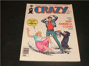 Crazy #44 Grease Parody Keep America Clean Issue Bronze Age