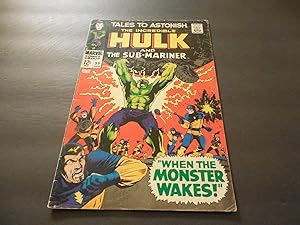 Tales To Astonish #99 Jan 1968 Silver Age Marvel Comics Hulk Sub-Mariner