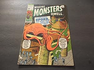 Where Monsters Dwell #2 March 1970 Early Bronze Age Marvel Comics