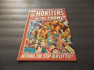 Monsters On The Prowl #18 August 1972 Bronze Age Marvel Comics