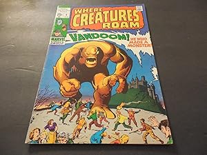 Where Creatures Roam #4 January 1971 Bronze Age Marvel Comics