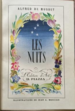 Les Nuits. Illustrations de Jean A. Mercier.
