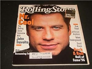 Rolling Stone Feb 22 '96 JOHN TRAVOLTA,Pink Floyd,Bowie