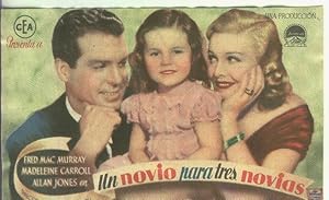 Programas de Cine: Un novio para tres novias