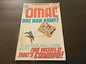Omac #1 Oct 1974 Bronze Age DC Comics Jack Kirby Art