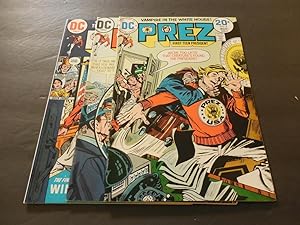 3 Iss Prez #2-4 1973 - 1974 Bronze Age DC Comics