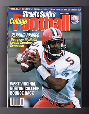 Street & Smith's College Football 1996 / Eastern Cover, with Donovan McNabb (Syracuse) Cover. Yea...