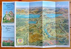 Forst Frienisberg, Seeland, Jura. Carte à vol d'oiseau Avec propositions d'excursions. Vogelschau...