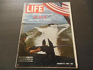 Life Jan 13 1967 Vietnam River Patrol; African Cats; Super Bowl