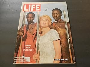 Life Jul 17 1964 Carroll Baker Hangs Out With Two Of Her Biggest Fans