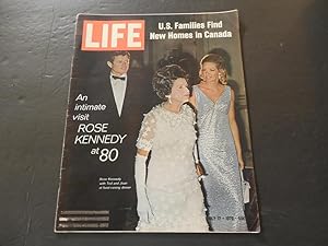 Life Jul 17 1970 Rose Kennedy At 80 (Trailed By Little Teddy); Canada