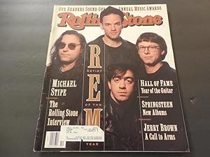 Rolling Stone #625 REM; Springsteen; Jerry Brown; Michael Stipe
