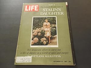 Life Sep 22 1967 Stalin's Daughter's Fond Recollections Of Daddy