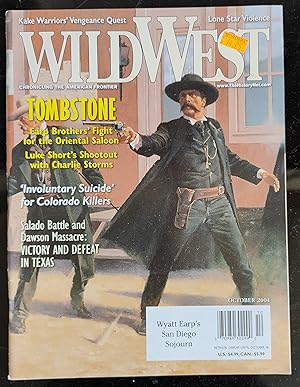 Wild West Chronicling The American Frontier October 2004
