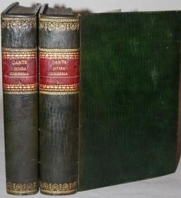 La Divina Commedia di Dante ALighieri. Guista la Lezione del Codice Bartoliniano (Two Volumes)