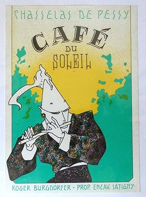 Etiquette de vin Café du Soleil
