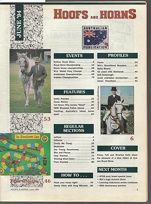 Hoofs and Horns Magazine June 1994