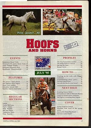 Hoofs and Horns Magazine July 1995