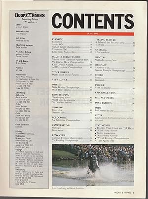 Hoofs and Horns Magazine June 1990