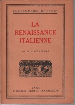 La renaissance italienne / 62 illustrations