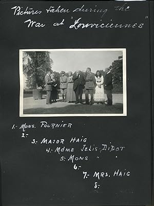Photographic album of a pre-WWI tour in Europe and India, Kashmir & France, concluding during WWI...