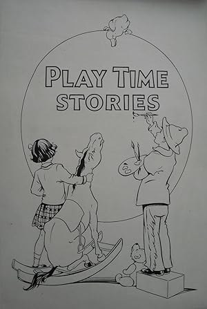Original Artwork for the Title Page of "Play Time Stories"