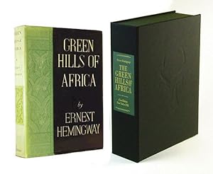GREEN HILLS OF AFRICA. Custom Collector's 'Sculpted' Clamshell Case