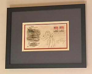 Patriotic Gumby. Art Clokey Original Signed Drawing of Gumby