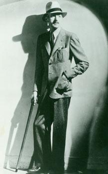 Black & White Photograph of Dashiell Hammett. Promotional material for the PBS Documentary, The C...