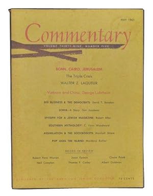Commentary: Vol. 39, No. 5 (May 1965)
