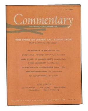 Commentary: Vol. 42, No. 1 (July 1966)