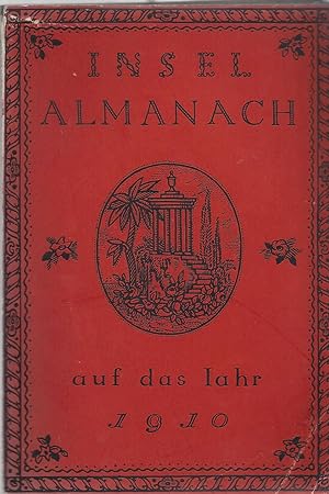 Insel Almanach auf das Jahr 1910.
