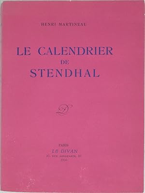 Le Calendrier de Stendhal