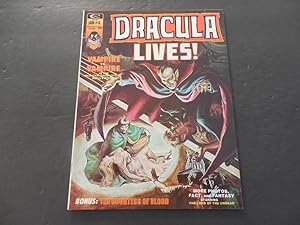 Dracula Lives! #4 Jan 1974 Bronze Age BW Marvel Magazine