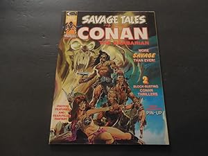 Savage Tales #4 May 1974 Black White Mag Marvel Comics Bronze Age